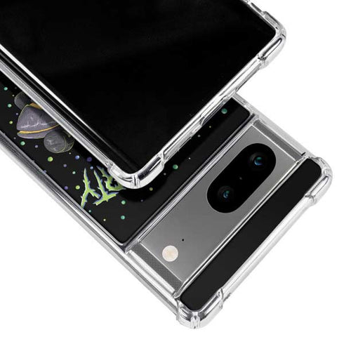 Adult Swim Rick and Morty Spaceship Google Pixel 8a Clear Case